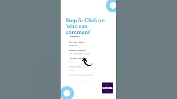 How to enable comments in Blogger #technowave#blog #blogger