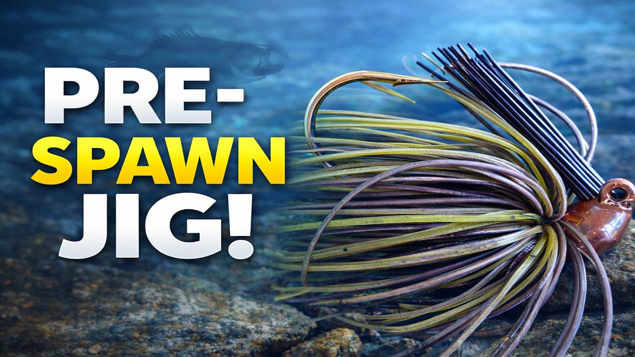 Pre-Spawn Bass Live Here — Hit Them with This Jig  | Bass Fishing