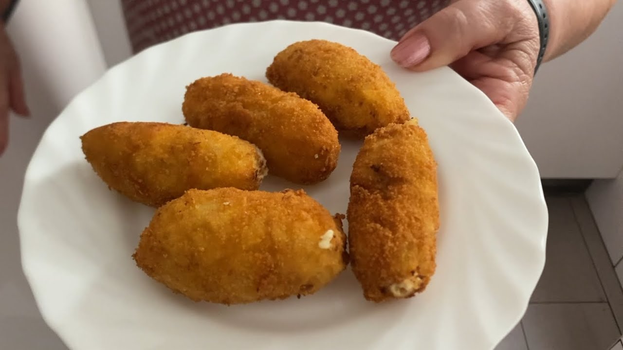 Croquetas caseras de pollo, buenísimo ￼