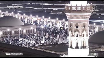 تلاوة ليلة 6 رمضان 1446 هـ من صلاة التراويح من المسجد النبوي | الشيخ عبدالله القرافي