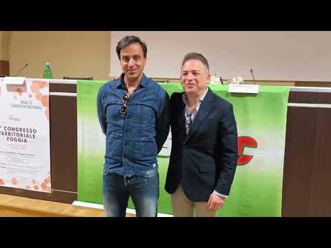Video CONCLUSO IL CONGRESSO TERRITORIALE FISMIC E FILCOM CONFSAL A FOGGIA: ELETTI R. FOGLIO E L. BRUNO