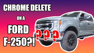 EASY DIY Ford F250/F350 Chrome Delete BumperShellz Installation