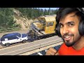 Cars vs train testing supercars  techno gamerz