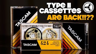 Tascam Master Studio 424: Type II Cassettes are back in production!!??