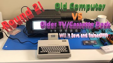 Round 2: TRS-80 to Mini TV/Cassette Deck, This Time It