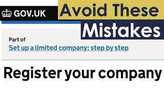 Common Mistakes to Avoid When Setting Up a UK Limited Company