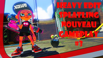 Heavy Edit Splatling Nouveau Gameplay #3 - Splatoon 3 | Anarchy Battle (SZ)