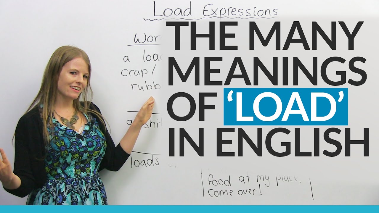 ⁣The Many Meanings of "LOAD" in English