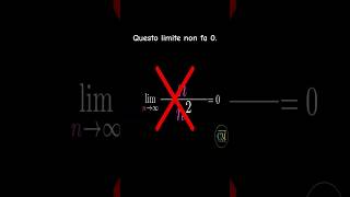 Un Limite di Successione per niente Banale