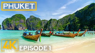 Best Beaches of Phuket - 4K HDR Coastal Vibes of Thailand's Popular Destination + Chill Music - #1