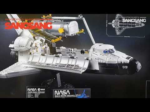 레고우주왕복선&허블우주망원경 리뷰 | LEGO 10283 NASA Space Shuttle Discovery Review