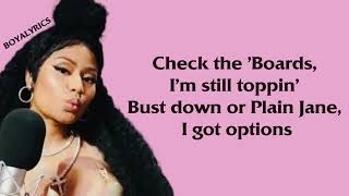 Nicki Minaj - TROLLZ (Verse - Lyrics) dolla dolla bill come get her Resimi