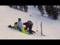 "752 On Scene", Ski Patrol Rescue, Accident with Broken Leg