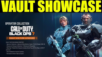 Black Ops 7 Vault Edition Showcase (everything included) | is it worth it?