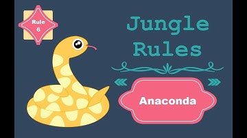 Arithmetic | Rule Book | Rule 6 JUNGLE RULE | ANACONDA | M I X | Must Do Rule Before Exams | MJ