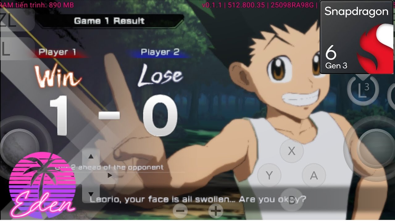 pain on android eden emulator snapdragon 6 gen 3 | HUNTER×HUNTER