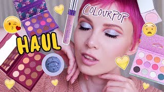 Colourpop Haul: Новые палетки теней и My little Pony 😖