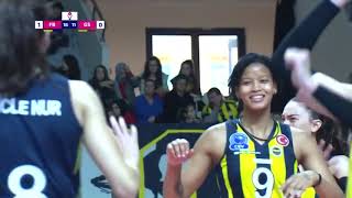 Melissa Vargas (Fenerbahçe Opet) - Fenerbahçe vs Galatasaray (16 points, 2 aces) 17.11.2018