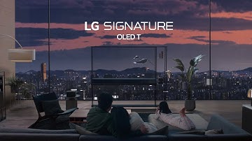 Beyond the screen, see the unseen with LG SIGNATURE OLED T