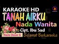 Karaoke tanah airku  cipt ibu sud ver epr  nada wanita g  lagu nasional 