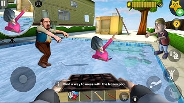 Scary Teacher 3D V 5.28 ( Mod menu) - Troll miss T every day   , gameplay android/ ios