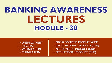 Banking Awareness Lecture - Module 30