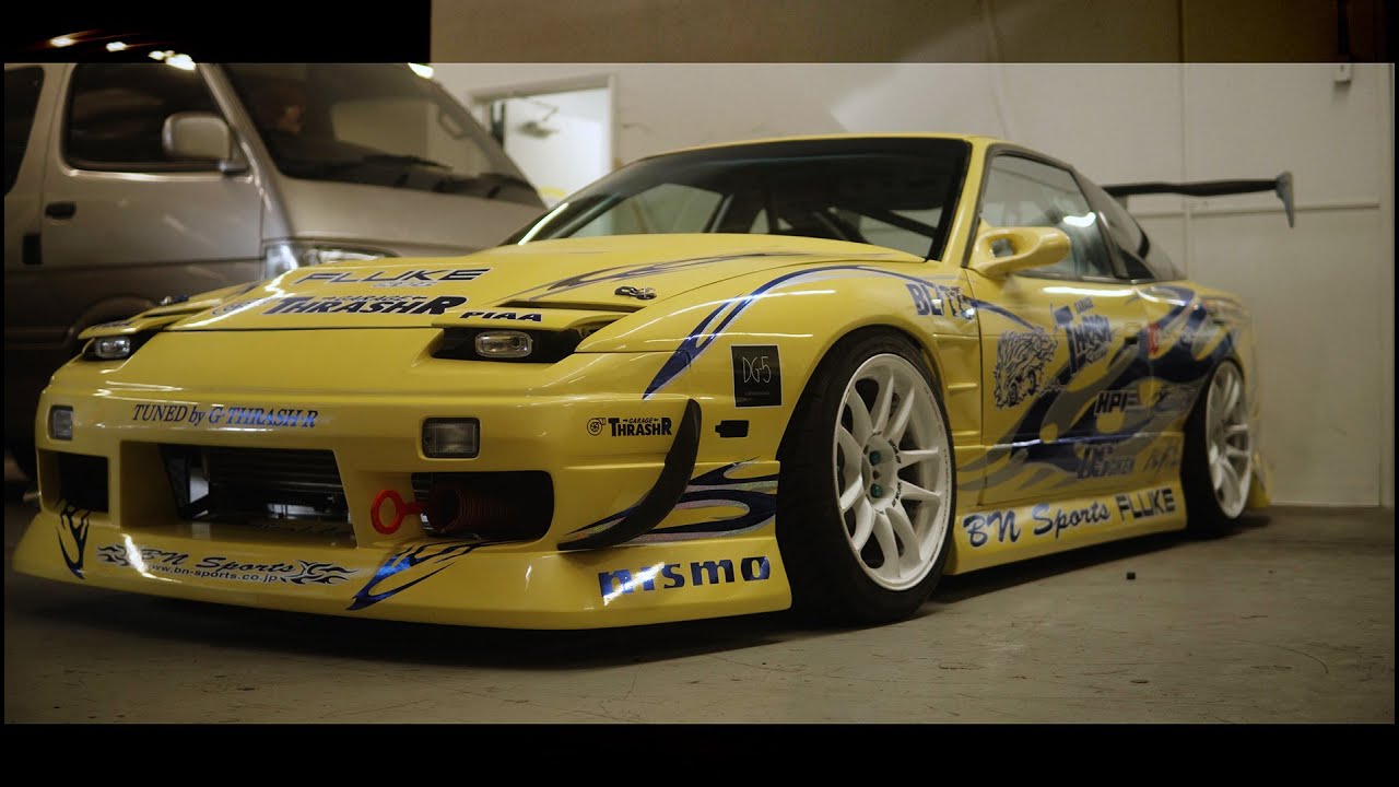 Thrash Racing Fukuda 180SX Reveal at Prestige Metal Coatings