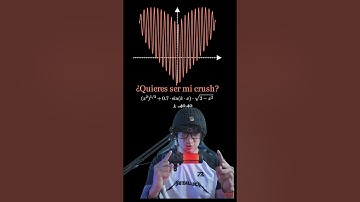 Formula del corazón con Python y manim. #programacion #python #manim