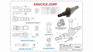 SolidWorks Tutorial Exercise 3: Designing and Assembling a Knuckle Joint