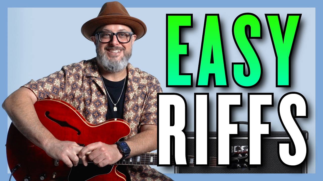 5 Famous Guitar Riffs You Can Play on One String