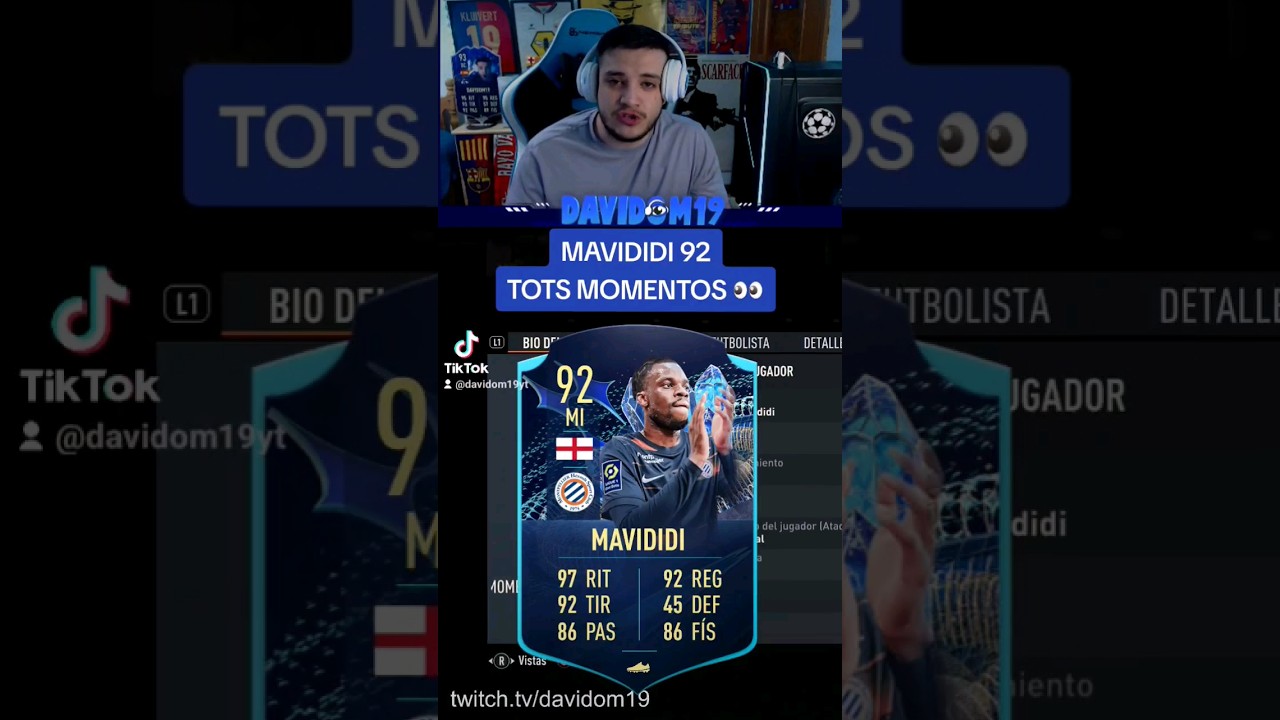MAVIDIDI 92 TOTS MOMENTOS EN SBC 👀