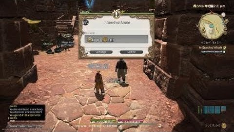 Final Fantasy XIV ShadowBringers MSQ: In Search of Alisaie