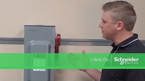 Demonstrating the Dual Cover Interlock on Heavy Duty Safety Switches | Schneider Electric Support