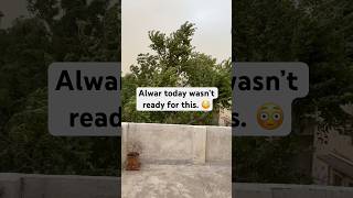 Massive Dust Storm Hits Alwar, Rajasthan! 😳🌪️ #shorts