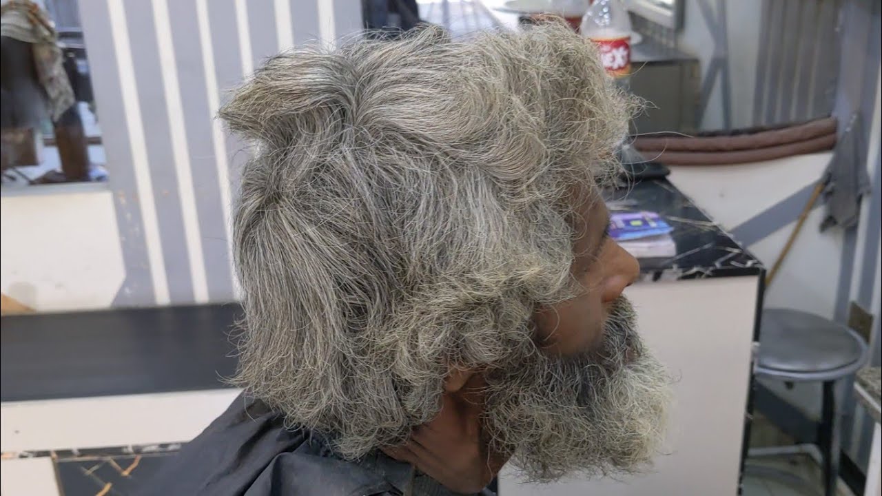 Homeless Man Incredible Transformation 1 Year Insane Old Hair #hammadhairstudio