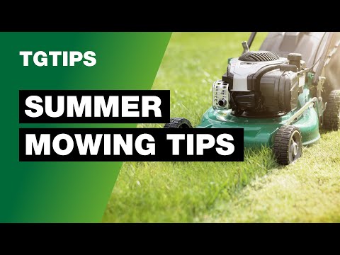 TG  Tips - Lawn Care - How To Mow Your Lawn Correctly