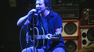 Eddie Vedder - The Needle And The Damage Done chords