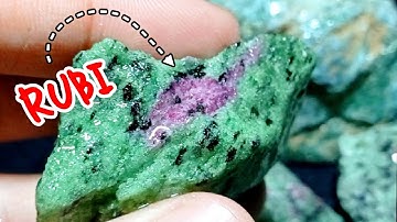 O JEITO MAIS FÁCIL DE SE TER RUBI! | ZOISITA COM RUBI (ANYOLITE)