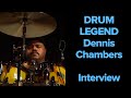 Capture de la vidéo Drum Legend Dennis Chambers Interview