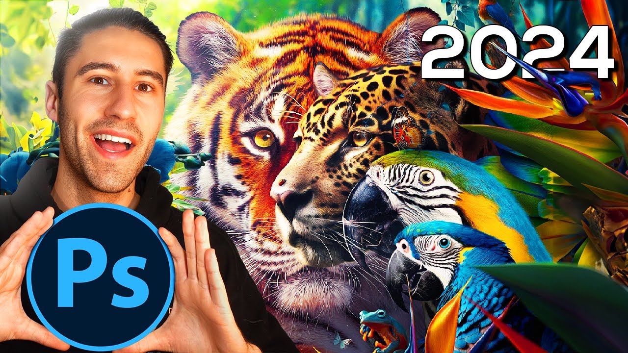 Photoshop CC 2024 is Now OUT! | Here's What's NEW 🦁 - YouTube