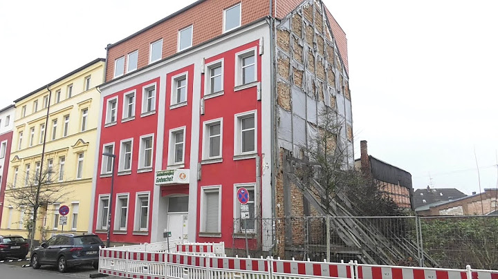 Einsturzgefährdetes Haus wird nach 5 Jahren endlich abgerissen
