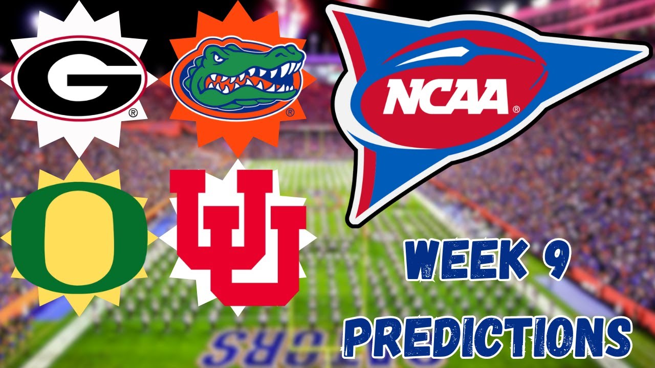 College Football Week 9 Picks &amp; Predictions // 2023 - YouTube