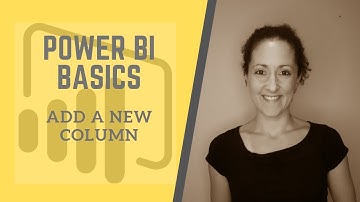 Introduction to Power BI: Add a new column