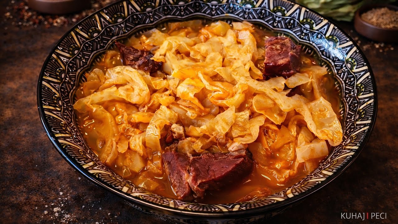 ЗИМНИЙ СУП С КИСЛОЙ КАПУСКОЙ - вас порадует