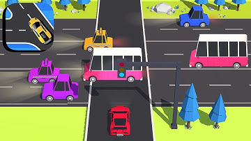 Traffic Run ​- All Levels Gameplay Android,ios (Levels 151-157)