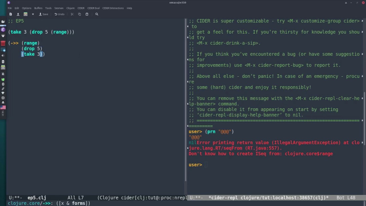 การเขียนโปรแกรมภาษา Clojure พื้นฐาน ตอนที่ 5 - YouTube
