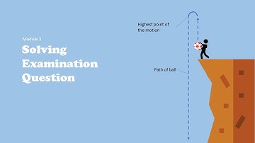 Kinematics Module 3 Lesson 5  Solving GCE Questions