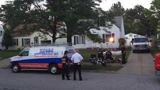 Hazmat crew at home in Mayfield Heights