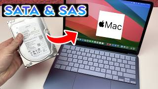 How to Connect SATA & SAS Drives to a Mac Computer