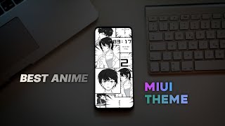 New Anime Theme for MIUI users. #miui12 #xiaomi #theme